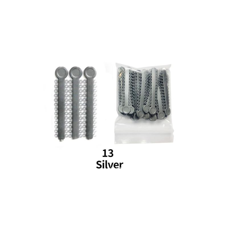 1040 Шт./40 Эластичных Лигатурных Дуг для Ортодонтии Стоматологических Цветные Резинки Латексные Эластичные Кольца для Брекетов Инструмен