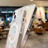 Прозрачный Милый Маленький Цветочный Чехол Для Телефона Для Iphone 17 Air 16 15plus 14 13 12 11 Pro Max Прозрачная Крышка Элегантный Funda Модный Корпус