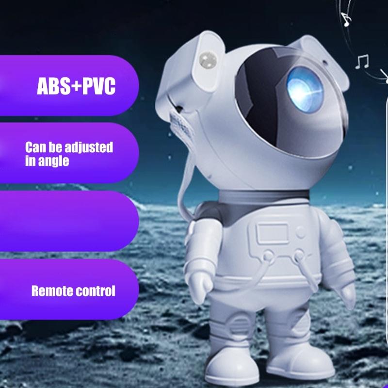Ночник-проектор «Астронавты в космосе» создает волшебный эффект звездного неба для спальни и гостиной
