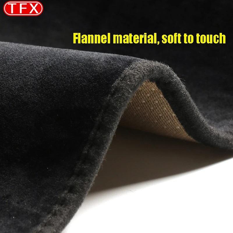 Фланелевой коврик для приборной панели для Mercedes Benz GLC Class Coupe X253 C253, противоскользящий коврик для приборной панели, солнцезащитный ковер, аксессуары GLC300 200