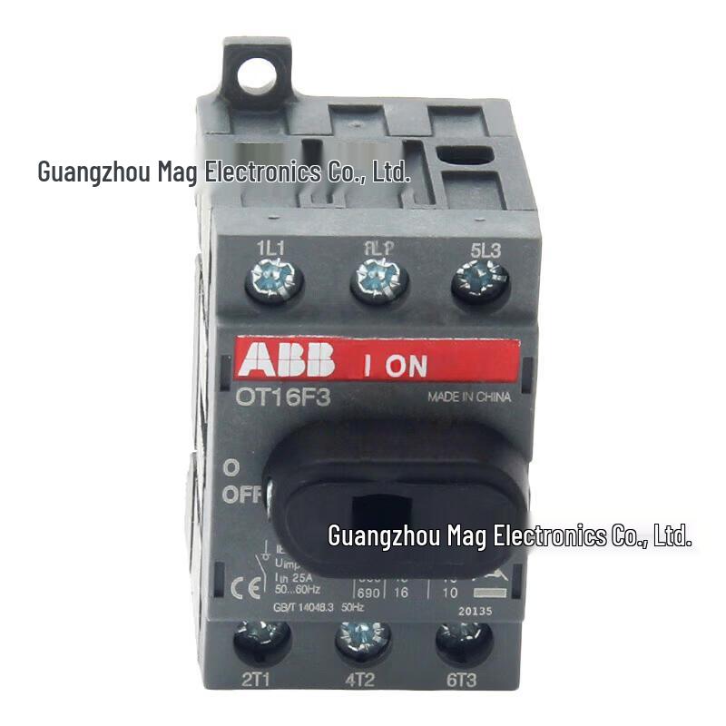 ABB OT25F3 16-125A/OT160G03 Воздушный выключатель-разъединитель, 3P с ручкой