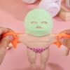 TPR Cartoon Fidget Toy Silicone Pinch Decompression Toy Masked Doll Squeeze Toy  Kids Tricky Doll