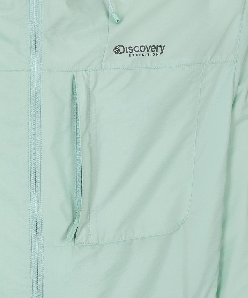Мужская куртка Discovery Expedition Freshvent 2.0 с капюшоном и козырьком, защитой от УФ-лучей (L/Мятный)