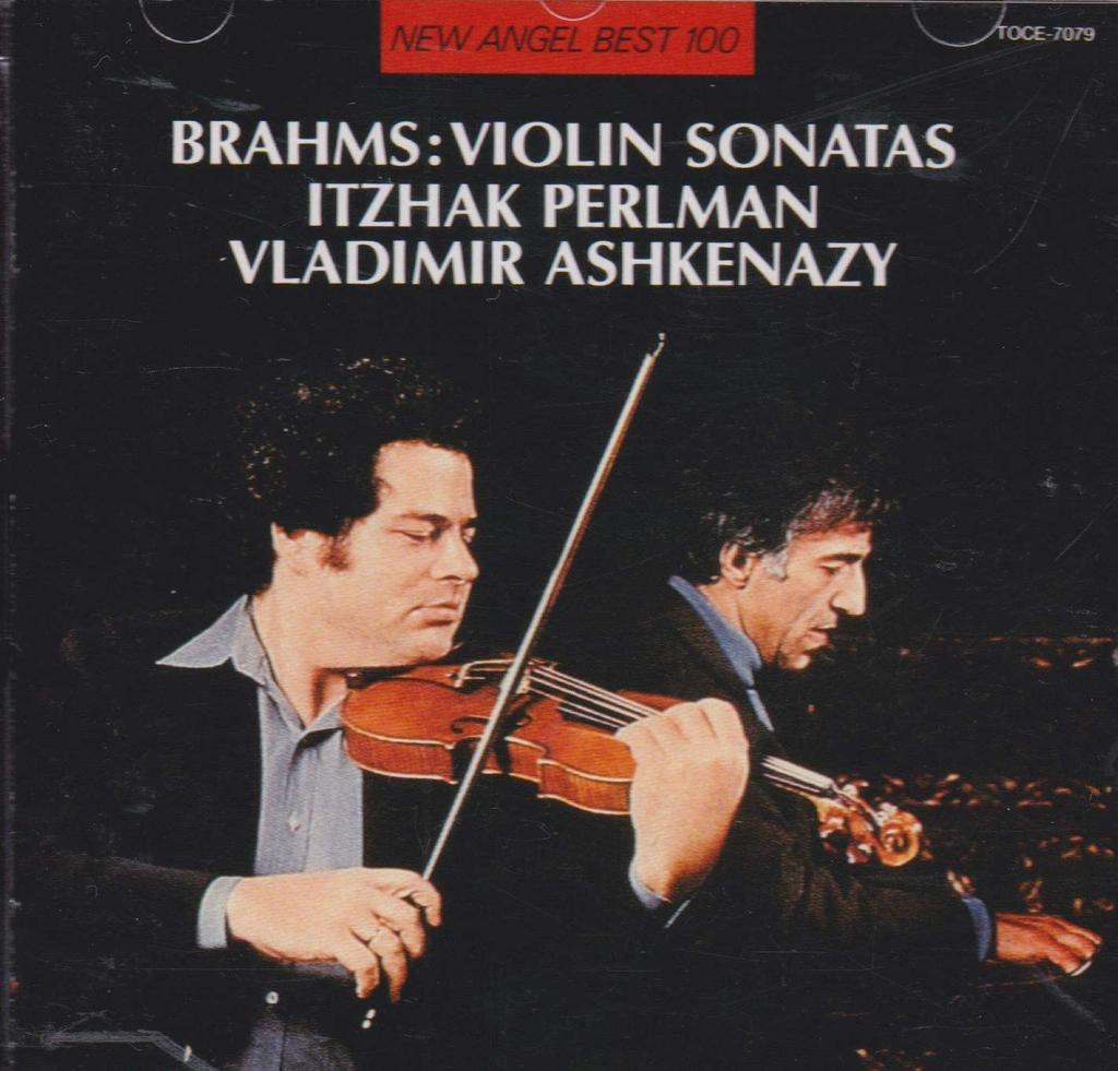 CD PERLMAN (ITZHAK), BRAHMS; ASHKENAZY - Brahms: Violin Sonata TOCE7079 Japan Classical