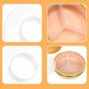 2/3/6 Grid Hamburger Pill Box Sealed Mini Hamburger Storage Case  Elderly