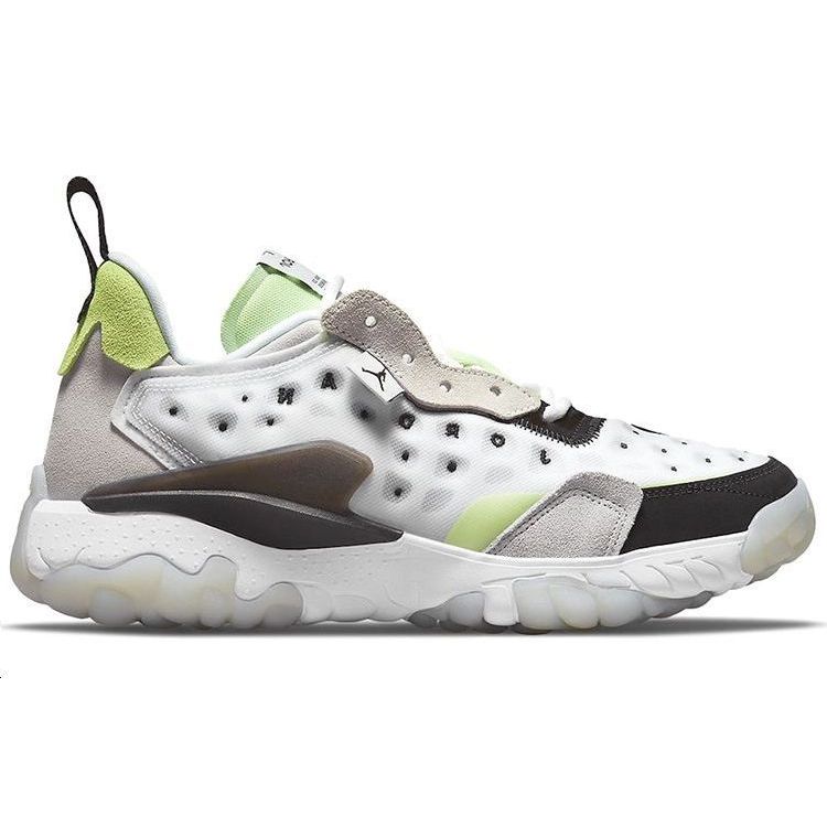 Мужские кроссовки Air Jordan Delta 2 Cyber Green Белый Платиновый оттенок Серый туман CV8121-101