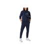 Emporio Armani FW23 Серия EA7 С принтом из букв Повседневные брюки с манжетами Мужские брюки Темно-синий 3RPP59-PJ07Z-1554