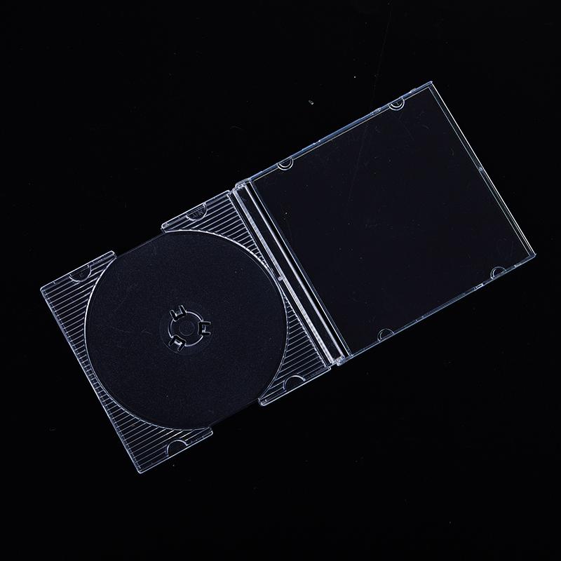 5/10 шт. Бытовые стандартные коробки для хранения одного диска, чехол для DVD, чехол для компакт-диска, пустой прозрачный пластиковый чехол для компакт-диска, коробка для компакт-диска