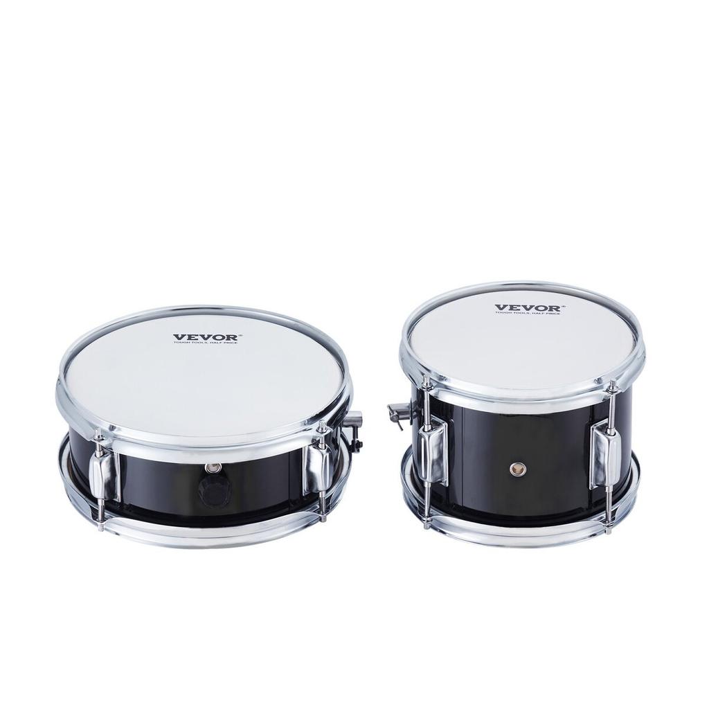 Kids Drum Set 3-Piece 14 in Beginner Drum Set for Child with Throne Black