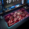 Hina Touhou Коврик для мыши RGB Игровой коврик для мыши Большой светодиодный коврик Настольный коврик для ПК Светящийся коврик для мыши Большие коврики для клавиатуры Настольный ковер с подсветкой