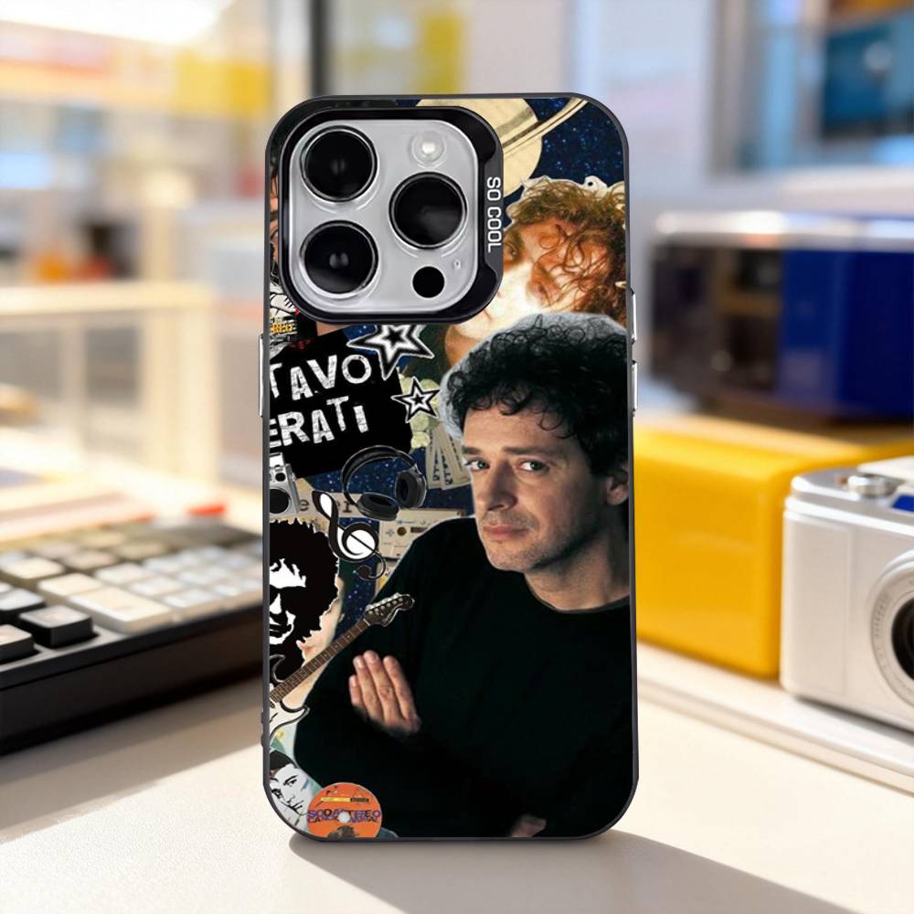 Gustavo Soda C-Cerati Cool Для iPhone 11,12,13,14,15,16,17,Pro,Max,Plus,E,Air,Mini Чехол для телефона IMD Матовый Черный