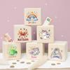 Personalized Money Box Custom Name Wooden Money Boxes Cute Child Coin Bank  Coin Collection Case Birthday Holiday Gifts for Kids