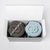 Подарочный набор из 2 полотенец для ванной Nurture Towel цвета Grey x "Feel" (Лунный Лотос)