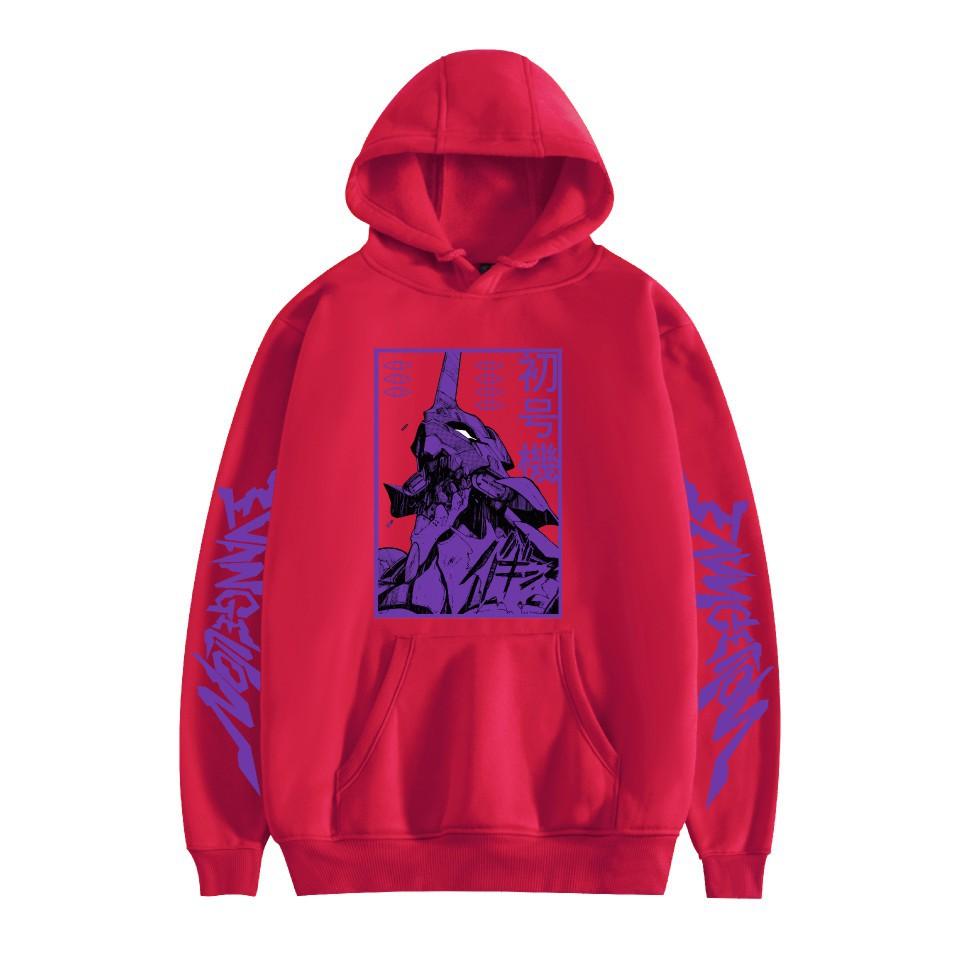 EVA Hoodie Men Women Casual Unisex Streetwear Fashion Hoodies Autumn Winter Clothes Long Sleeve Sweatshirt Pullovers