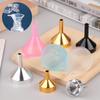 10Pcs Mini Metal/Plastic Aluminum Funnel Small Funnels For Perfume Mini Liquid Essential Oil Funnels Empty Bottle Packing Tools