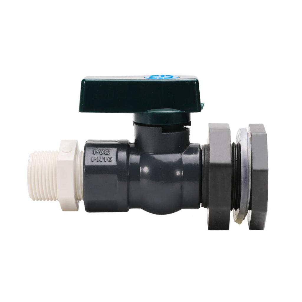 Durable Spigot Kit for Rain Barrels Quick Install Plastic Ball Valve Spigot Set for Home and Garden Water Systems