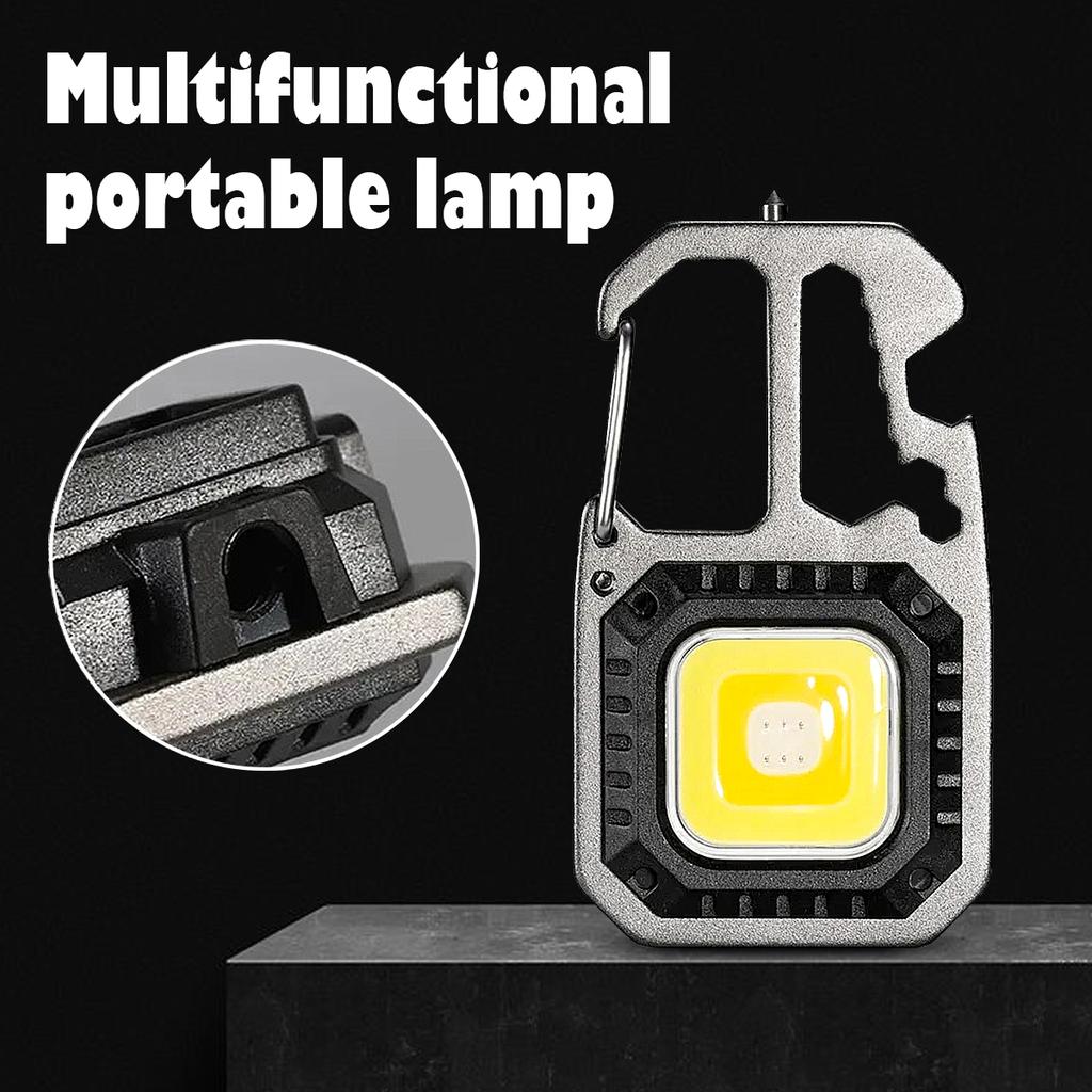Portable Flashlight Keychain Light Mini Camping Life Waterproof 500Lm Rechargeable Spotlight Led Work