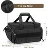 Black Hand Tool Bag Men Work Handbag Multifunctional Tool Storage Bag