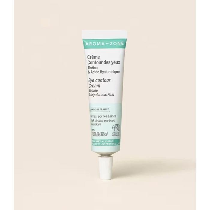 Sérum contour des yeux - AROMA-ZONE - Contour des Yeux Anti-Âge Global BIO - Anti-poches - Anti-cernes - Hydratant 15 ml
