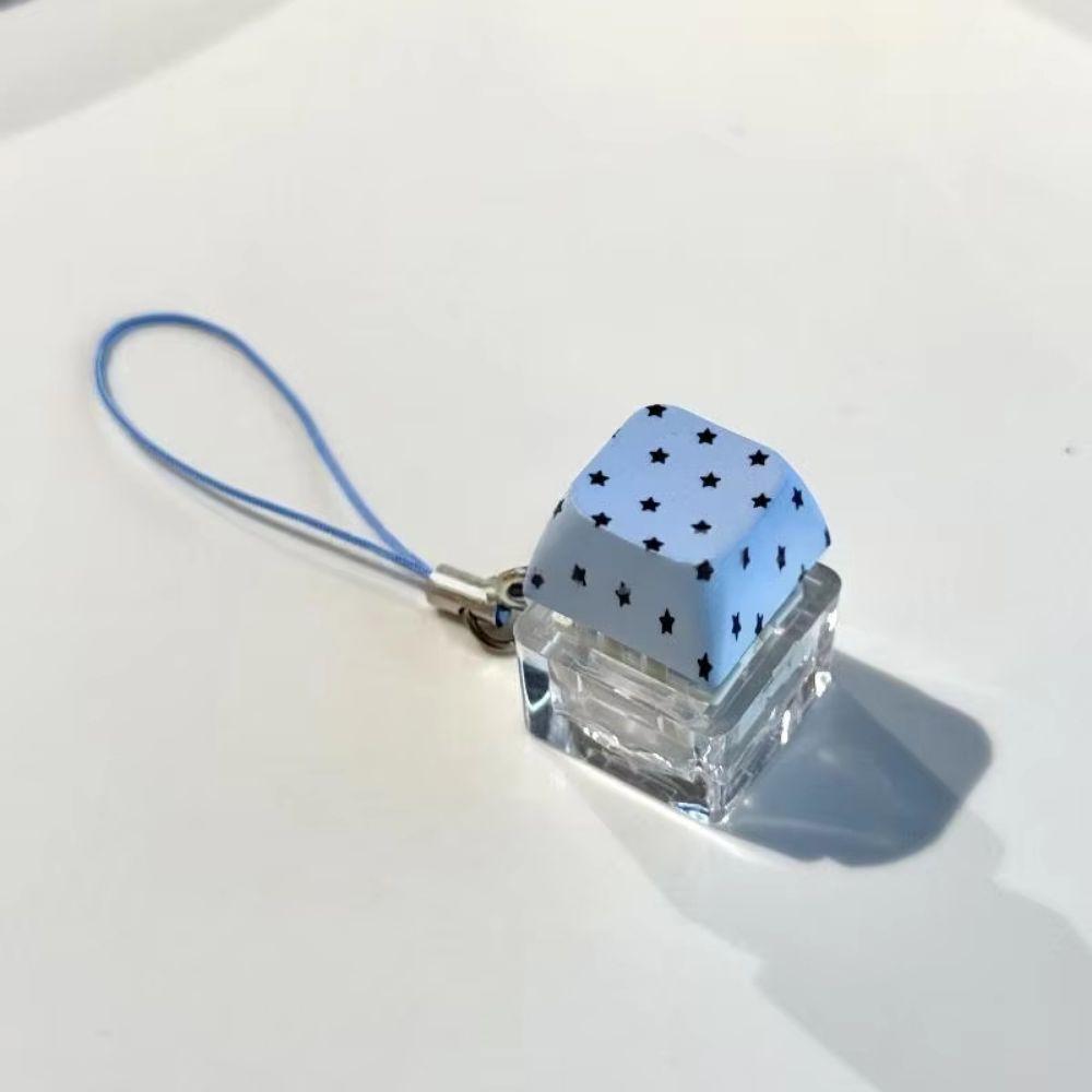 Clicky Keyboard Fidget Keychain Cute Mechanical Keyboard Charm Desktop Ornament