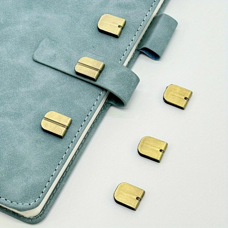 20/40Pcs Edge Corner Protectors Antique Bronze Metal Diary Corner Guards Photo Album Protectors Decorative Notebook Accessories