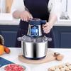 Электрическая мясорубка 110 В для домашнего использования Малый бытовой прибор Многофункциональная автоматическая машина для набивки колбас