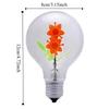 Small Rose Flame Light Bulb Sunflower Heart Art Light Bulb Atmosphere Love Creative Night Lamp Festival