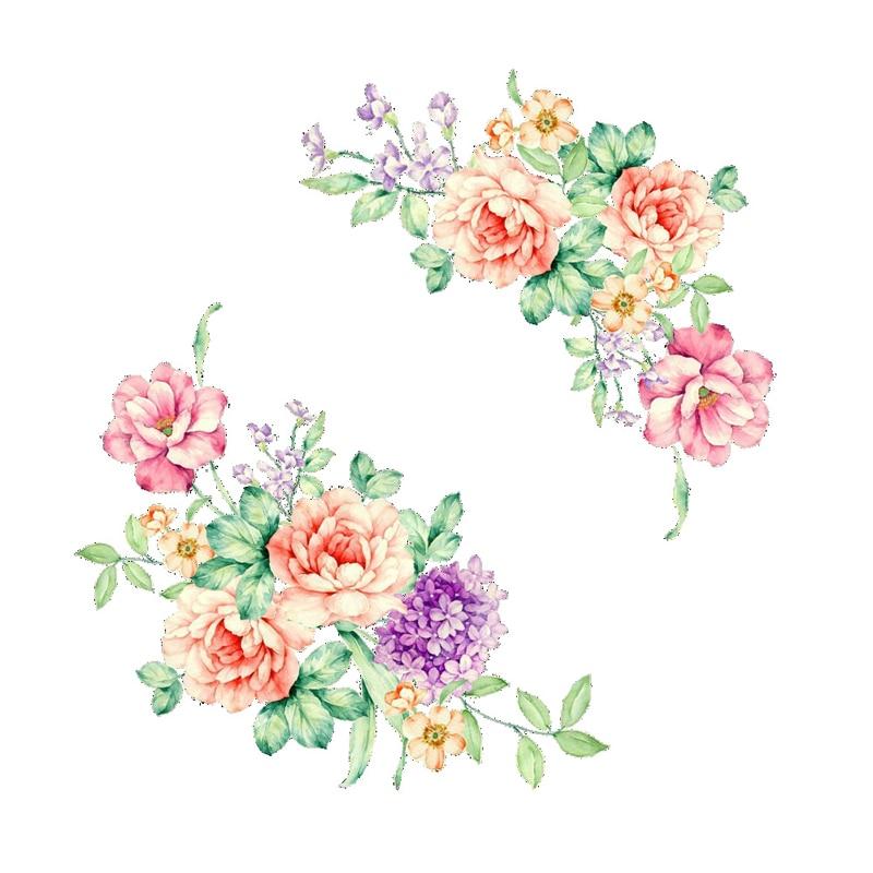 Наклейки на стену с цветами пиона, художественный домашний декор, обои, съемные виниловые наклейки на стены для детей, украшения для гостиной, туалета, холодильника