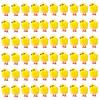 60 Pieces Easter Chick Mini Adorable Yellow Craft Portable Artificial Display Toys Gift Decoration Home Nursery Ornaments