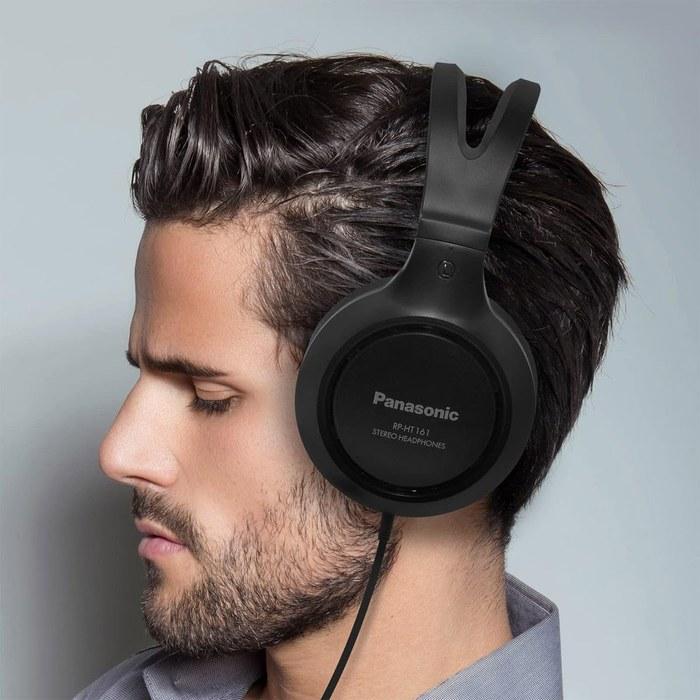 Panasonic RP-HT161-K Headphones Matte Black (1 Pack)