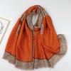 2024 Spring And Autumn Winter New Cotton And Hemp Long Thin Scarf Travel Versatile Sunscreen Warm Shawl For Women
