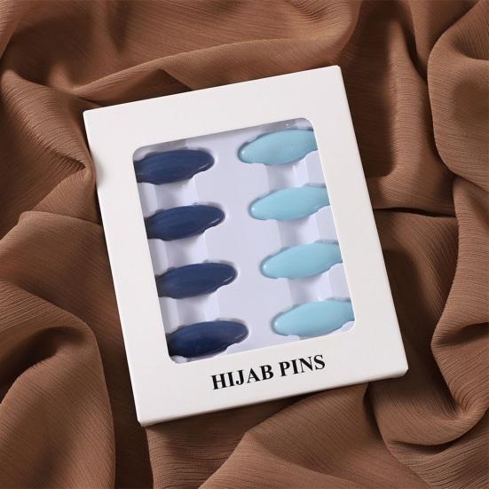 8 шт. прищепки, противоскользящие, легкие, защищающие от воздействия булавки для воротника, защитные булавки, инструмент для фиксации повязки на голову, фиксирующая булавка для шарфа, пластиковая брошь