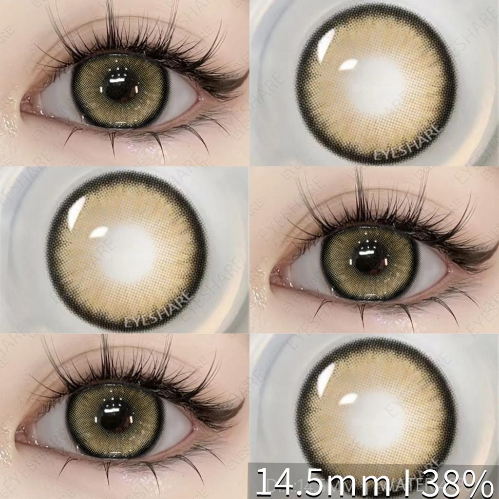 Eyeshare Colored Contact Lens For Eyes DIAMOND Series Color Contact Lens Eye Contacts Colored Cosmetic Lenses Yearly 2pcs/pair