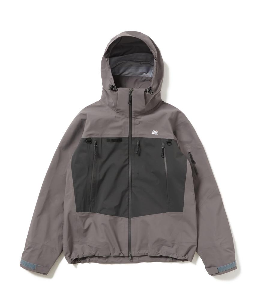 Snow Peak Milford Rain Jacket Rain Jacket Raincoat GREY XL EP-JK-26SU002 Men's Women's