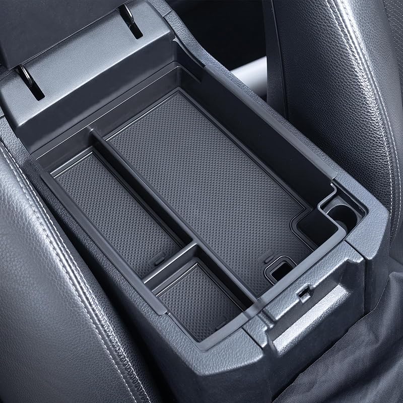 JKCOVER Center Console Organizer Tray Compatible With Toyota 4Runner 2010- 2024 And Kia Telluride -2024 2025 Accessories,Ert Armrest Box Secondary