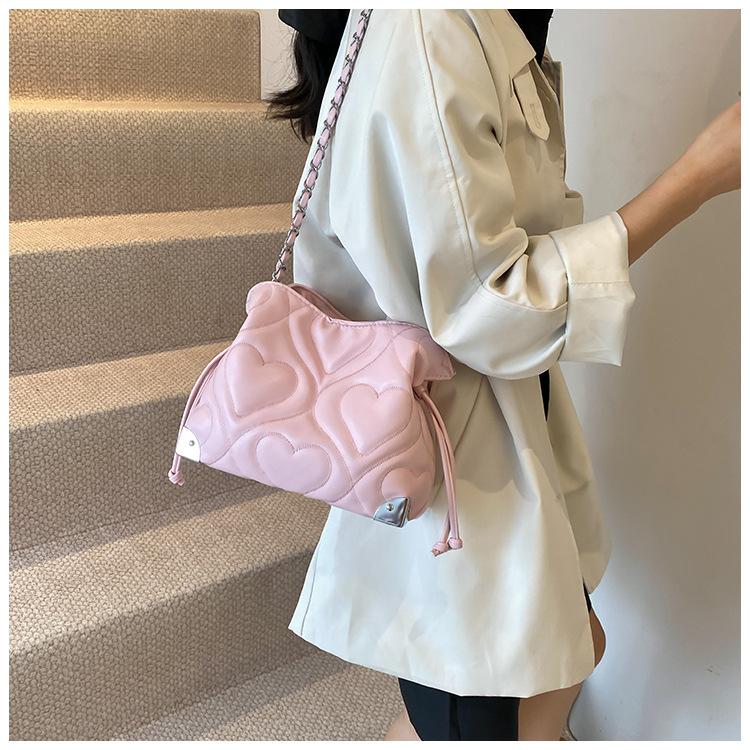 Модная сумка-ведро на осень и зиму, ретро-ромб, простой и нишевый выбор.