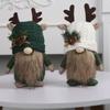 Cute Forest Faceless Doll Polyester Christmas Dwarf Doll Xmas Tree Pendant  Festival