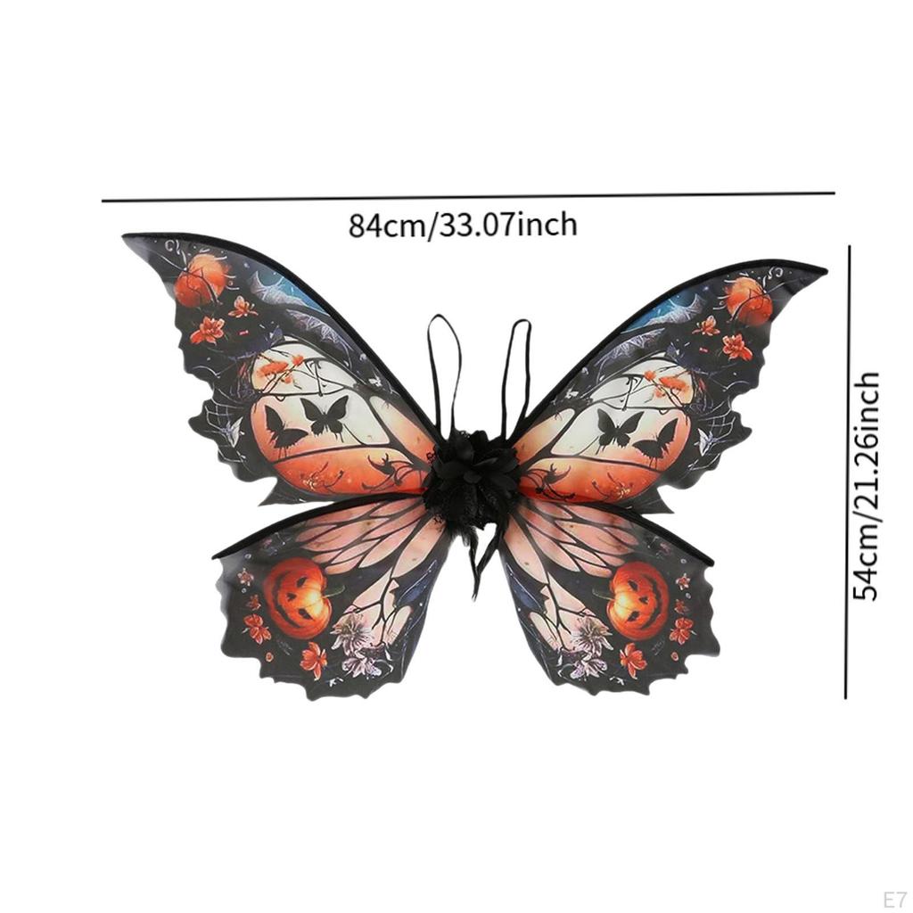 Декоративные крылья на Хэллоуин, костюмы для ролевых игр, дни рождения для женщин и девочек