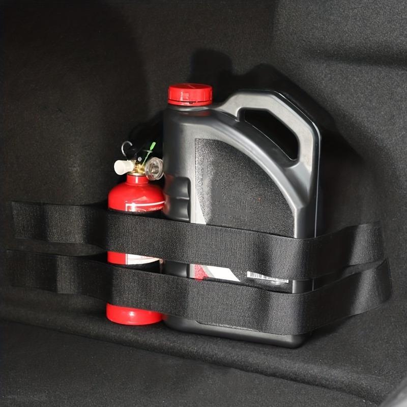 2 шт./компл. Ремни для крепления автомобильного огнетушителя Прочный нейлоновый материал, для повышенной безопасности, Совместимы с большинством транспортных средств, Необходимый инструмент для эвакуации