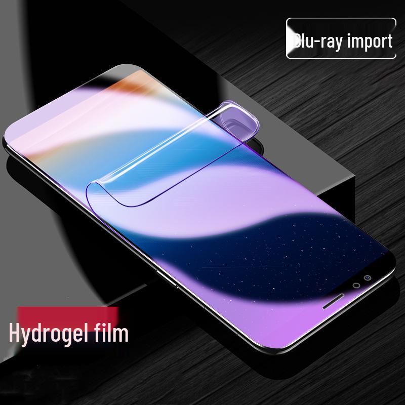 Гидрогелевая пленка OPPO Reno14: Защитная пленка для экрана с защитой от синего и фиолетового света для моделей Reno2/3/4/5/6/9Pro.