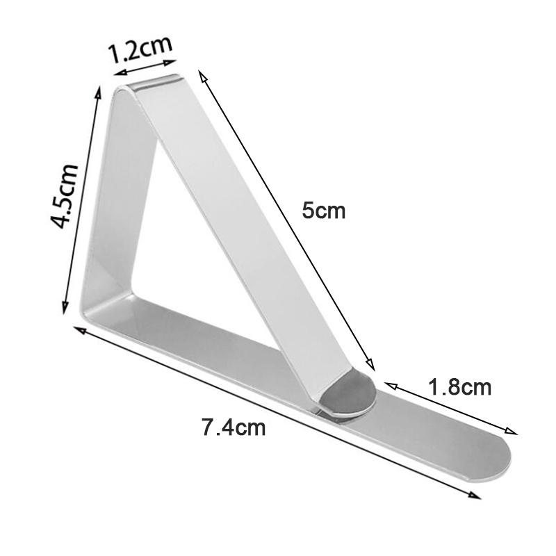 Нескользящие зажимы для скатерти из нержавеющей стали, нескользящие зажимы для крышки стола, зажим для свадьбы, кемпинга, променада, зажим для крышки стола