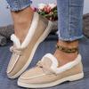 Casual Flats Cotton Boots Winter New Sport Platform Work Shoes Women Winter New Luxury Hot Plush Boots 36-43