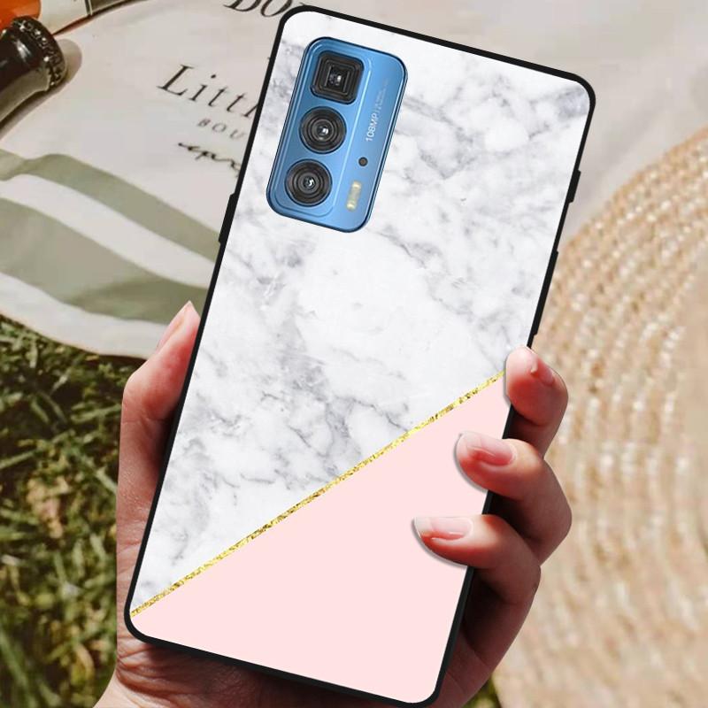 For Motorola Moto Edge 20 Pro Case Soft TPU Silicone Back Cover for Motorola Moto Edge S 20 Pro 5G Phone Cases Fashion Coque