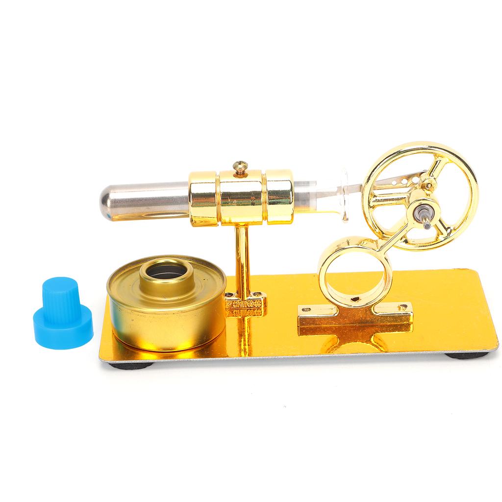 Горячая модель двигателя Мини-генератор мощности с одним маховиком Научно-образовательная игрушка