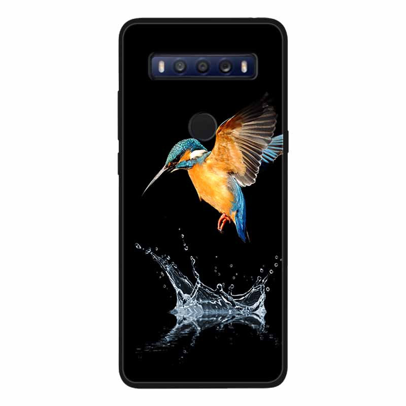 Для чехла TCL 10 SE Мягкий Силиконовый Крутой Модный Чехол Для TCL 10SE T766U T766H Задняя Крышка TCL10SE TPU Защитный Чехол Для Телефона Fundas