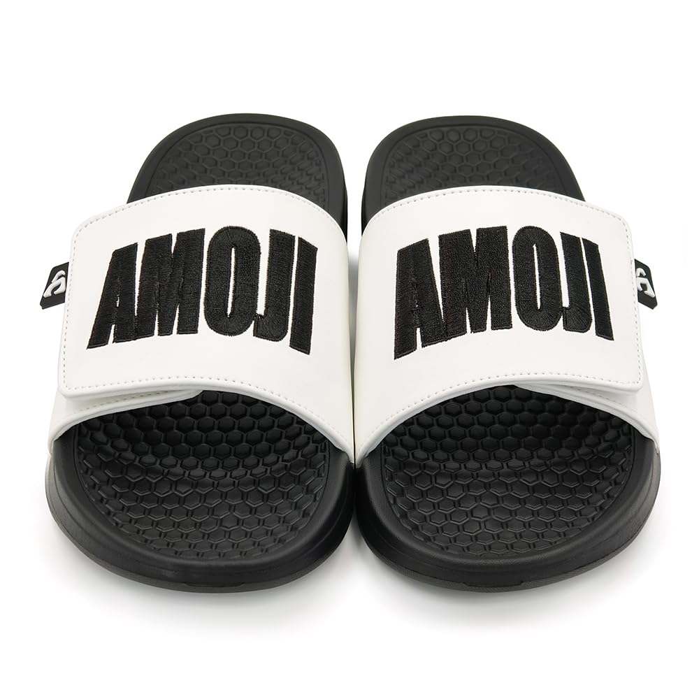 Amozi Shower Slide Veranda Sports Magic Beach Velcro Sports Room Summer Indoor and Outdoor Size Men's Sandals, Women's Slippers, Sandals, Sandals,