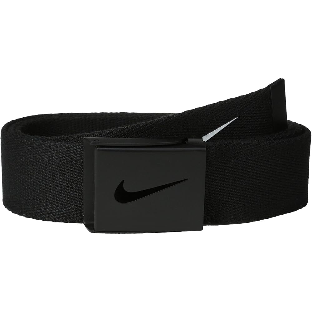 Nike Golf Mens Web Belt Black Free Size