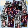 Чехол для телефона Samsung Galaxy S25 S24 S23 iPhone 16 15 Xiaomi Redmi Note 14 13 12 16E 11 Pro Max OPPO Moto Huawei Kokushibo Demon Slayer Nezuko Cover