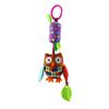 Baby Hanging Rattle with Teether Crib Decoration Plush Animal Toy Hanging Wind Chime for Stroller Accessories