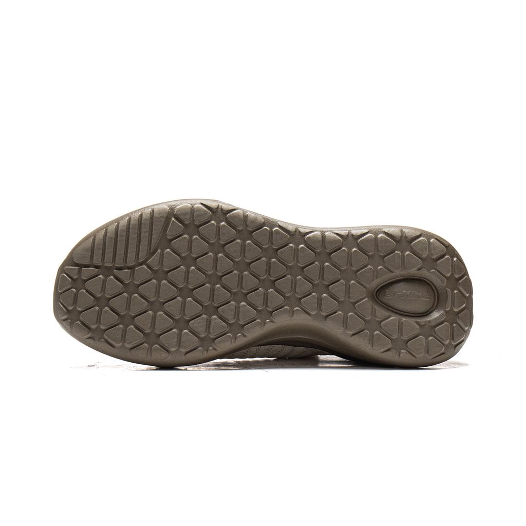 Li Ning Cloud Wave Knit Амортизация Нескользящие Износостойкие Легкие Упругие Низкие Повседневная Обувь Женская AGLV234-1